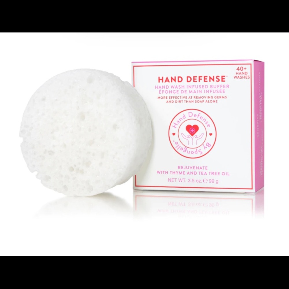 Spongelle Hand Defense - Hand Wash Infused Buffer
